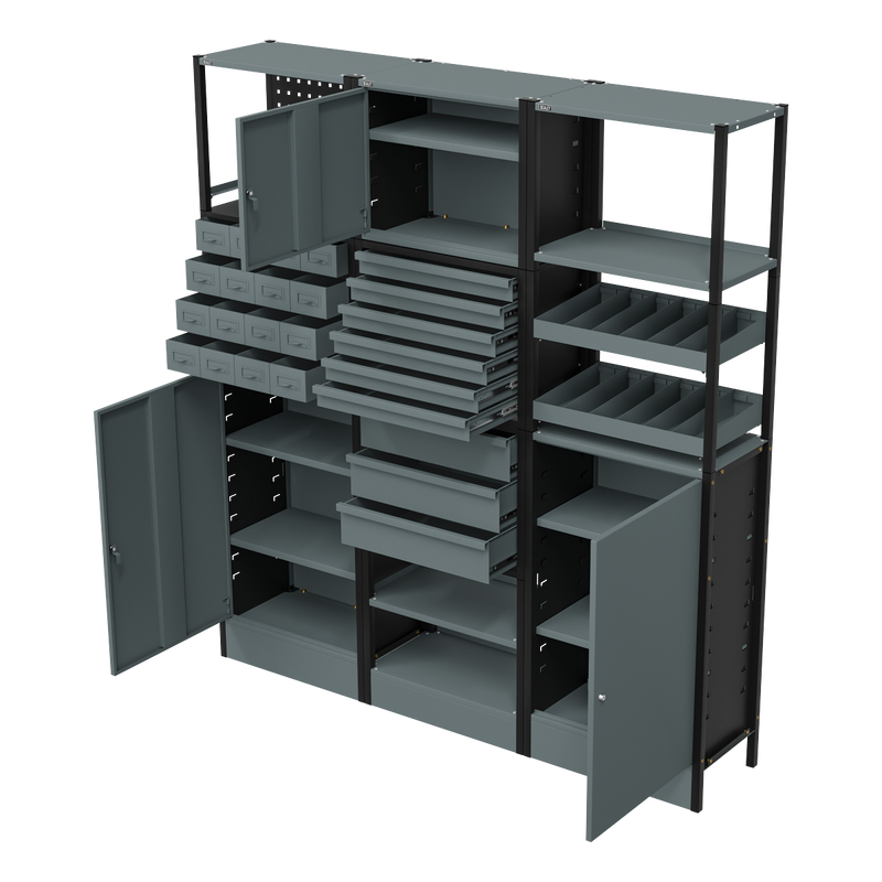 Sealey APMRSTACK1 Modular Storage System Combo 1.74m