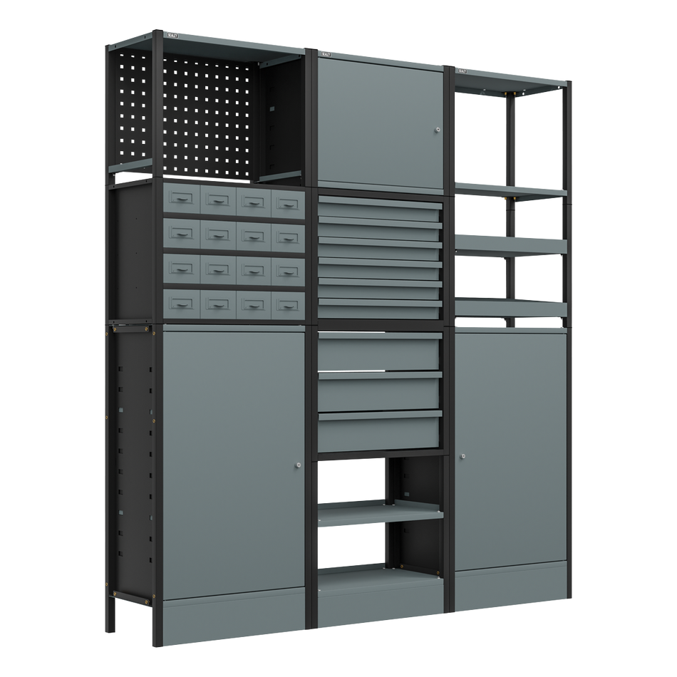 Sealey APMRSTACK1 Modular Storage System Combo 1.74m