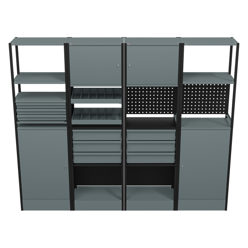 Sealey APMRSTACK2 Modular Storage System Combo 2.32m