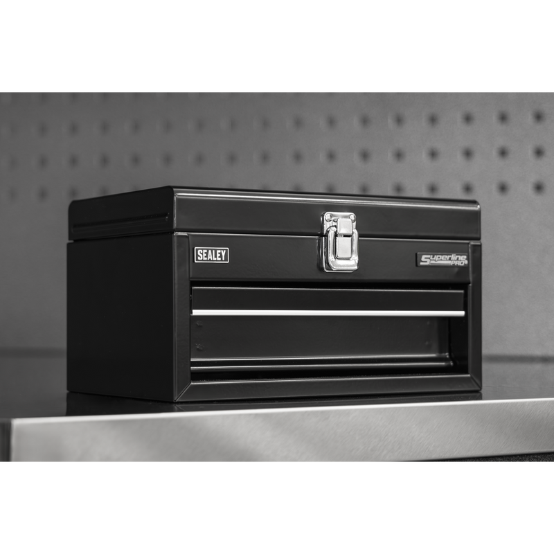 Sealey APMTB2 Superline Pro¬Æ Mini Toolbox with Drawer - Black