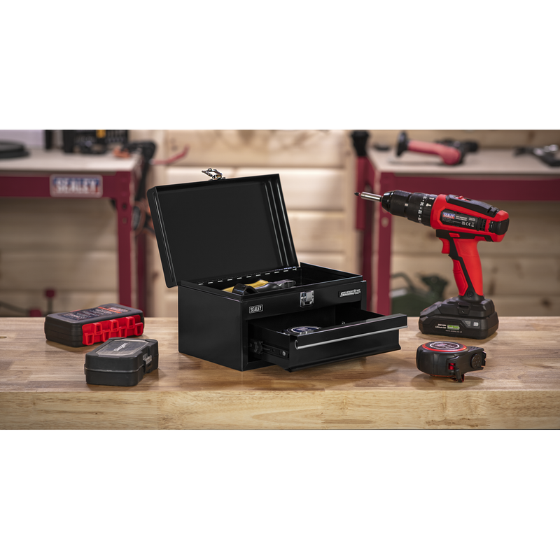 Sealey APMTB2 Superline Pro¬Æ Mini Toolbox with Drawer - Black