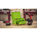 Sealey APMTB3 Superline Pro¬Æ Mini Toolbox with Drawer - Green
