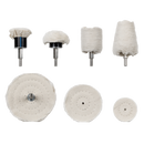 Sealey BGPW08 Polishing Wheel Set 8pc