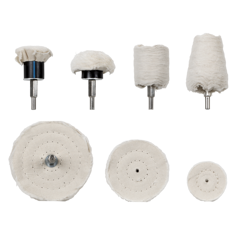 Sealey BGPW08 Polishing Wheel Set 8pc