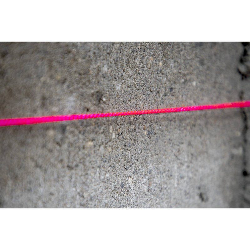 Sealey BLP1 Braided Pink Nylon Brick Line - 76m