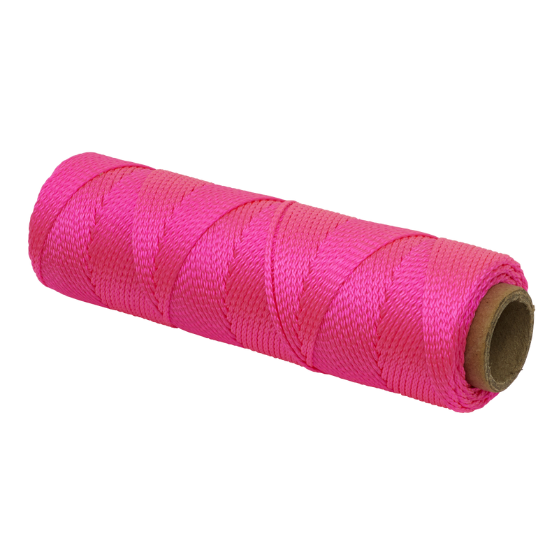 Sealey BLP1 Braided Pink Nylon Brick Line - 76m