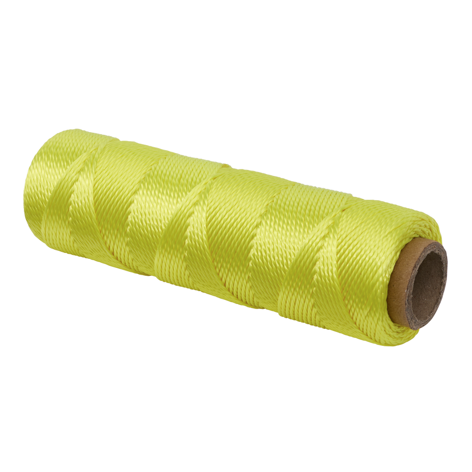 Sealey BLY1 Braided Yellow Nylon Brick Line - 76m