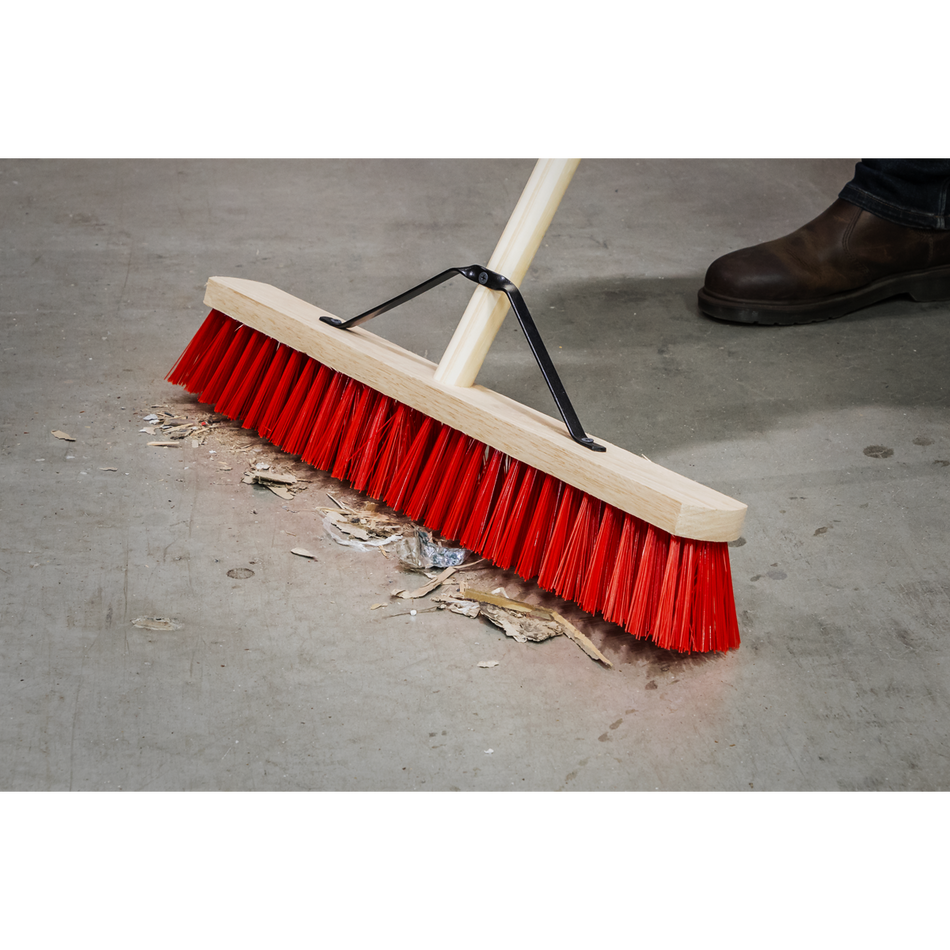 Sealey BM16P PVC Bristle Broom 24"(610mm)