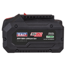 Sealey CP20VBP8 SV20 Series Power Tool Battery 20V 8Ah