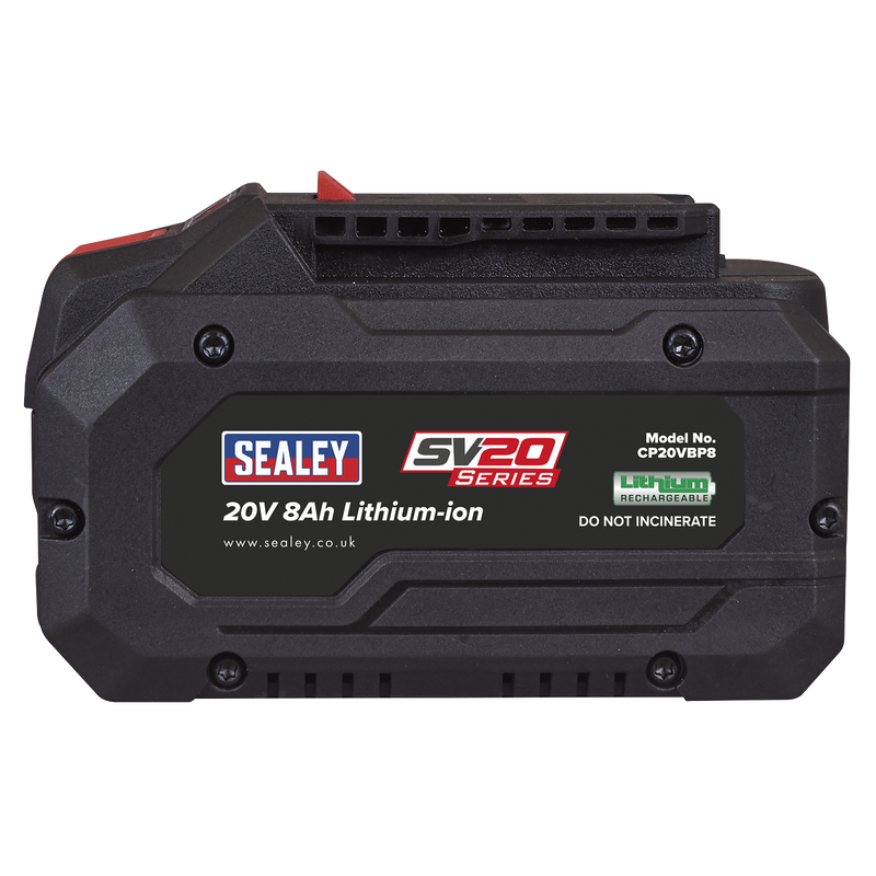 Sealey CP20VBP8 SV20 Series Power Tool Battery 20V 8Ah