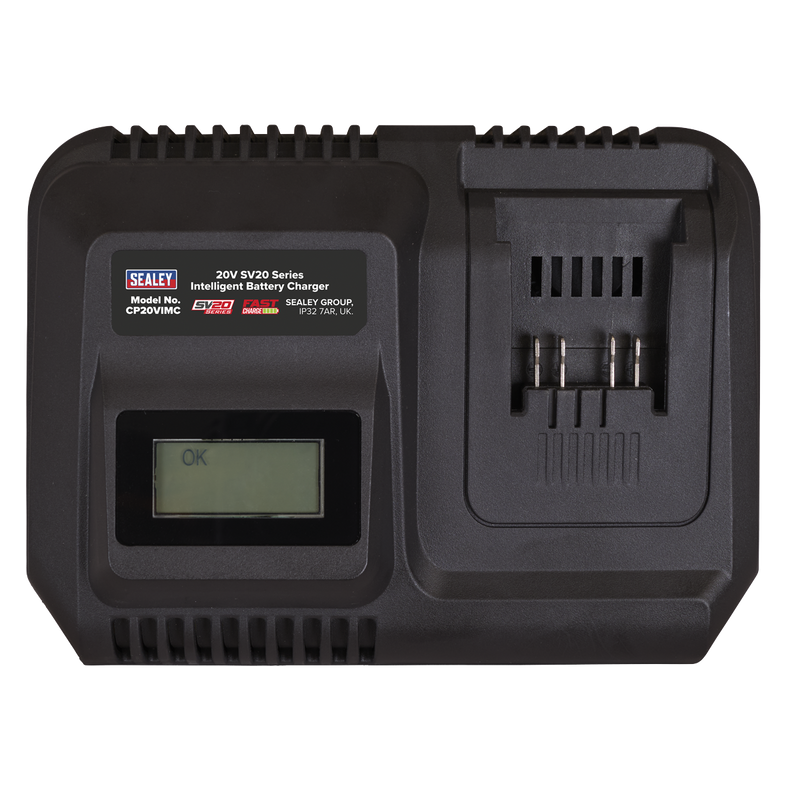 Sealey CP20VIMC Intelligent Battery Charger 20V SV20 Series Lithium-ion