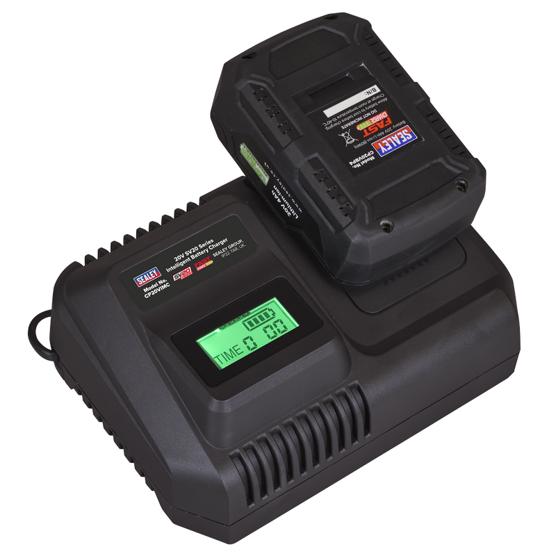 Sealey CP20VIMC Intelligent Battery Charger 20V SV20 Series Lithium-ion
