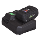 Sealey CP20VIMC Intelligent Battery Charger 20V SV20 Series Lithium-ion