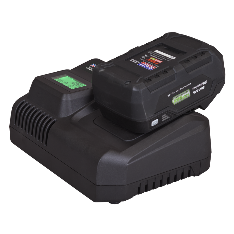 Sealey CP20VIMC Intelligent Battery Charger 20V SV20 Series Lithium-ion