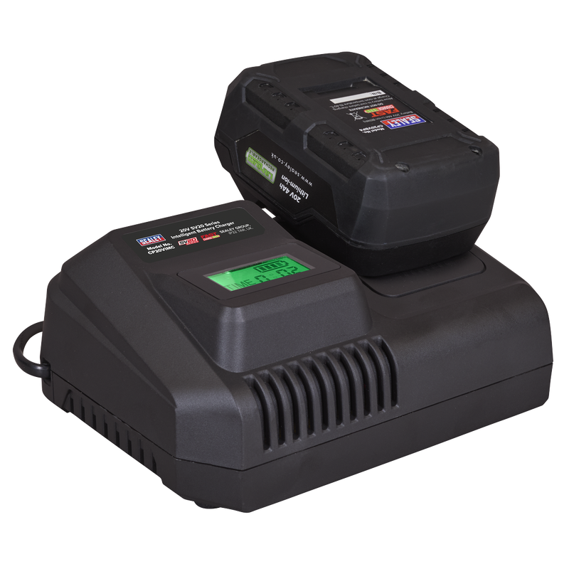 Sealey CP20VIMC Intelligent Battery Charger 20V SV20 Series Lithium-ion