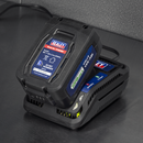 Sealey CP401LIHV 18V 3Ah 115mm Cordless Angle Grinder - Green