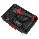 Sealey CP401LI 115mm Cordless Angle Grinder 18V 3Ah - Red