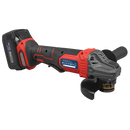 Sealey CP401LI 115mm Cordless Angle Grinder 18V 3Ah - Red