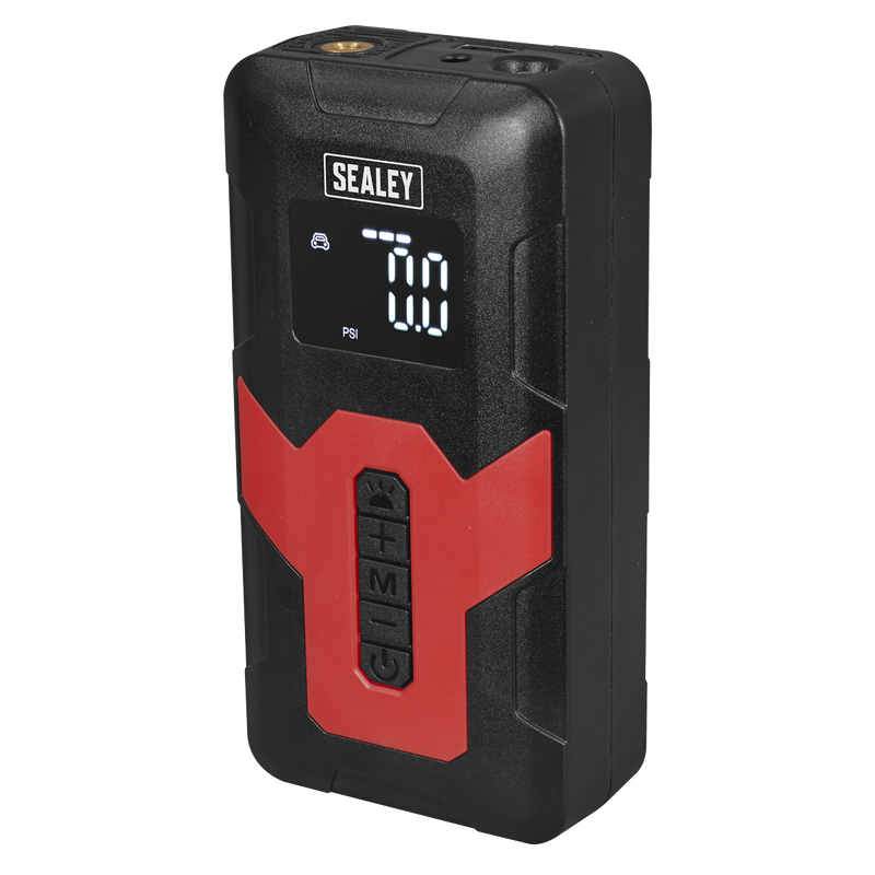 Sealey CTI140 Rechargeable Tyre Inflator & Power Bank with Worklight 12V