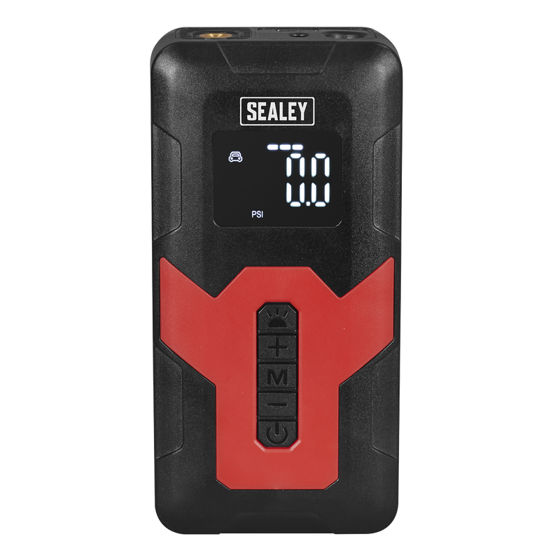 Sealey CTI140 Rechargeable Tyre Inflator & Power Bank with Worklight 12V