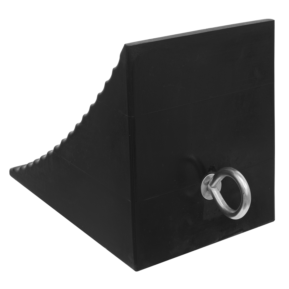 Sealey CWC01 Heavy-Duty Rubber Wheel Chock - Single