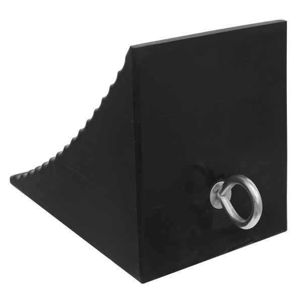 Sealey CWC01 Heavy-Duty Rubber Wheel Chock - Single