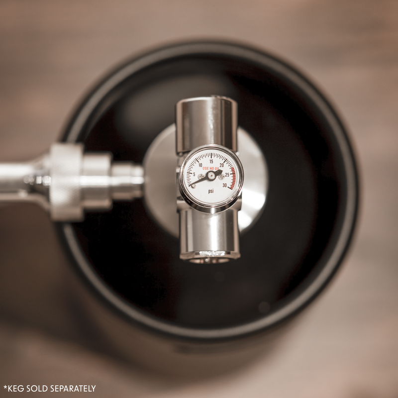 Baridi DH102 Mini Keg UK Beer Tap and CO2 Regulator
