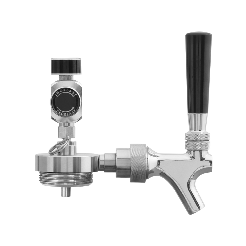 Baridi DH102 Mini Keg UK Beer Tap and CO2 Regulator
