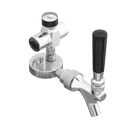 Baridi DH102 Mini Keg UK Beer Tap and CO2 Regulator