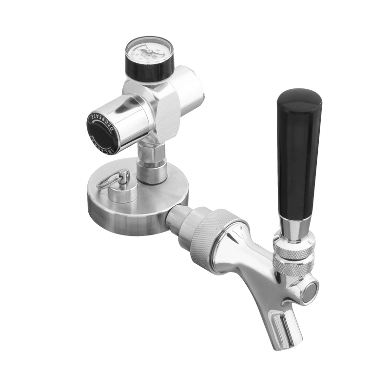 Baridi DH102 Mini Keg UK Beer Tap and CO2 Regulator