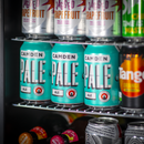 Baridi DH12  50L Tabletop Beer & Drinks Mini Fridge with Light 3-10 degreeC - Black & Glass