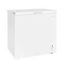 Baridi DH120  Freestanding Chest Freezer, 142L Capacity, Garages and Outbuilding Safe, -12 to -24 degreeC Adjustable Thermostat with Refrigeration Mode, White