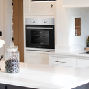 Baridi DH125  60cm Built-In Five Function Fan Assisted Oven, 55L Capacity, Stainless Steel