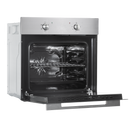 Baridi DH125  60cm Built-In Five Function Fan Assisted Oven, 55L Capacity, Stainless Steel