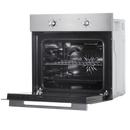 Baridi DH125  60cm Built-In Five Function Fan Assisted Oven, 55L Capacity, Stainless Steel
