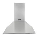 Baridi DH126  60cm Chimney Style Cooker Hood with Carbon Filters, Stainless Steel