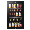 Baridi DH13  Under Counter Wine/Drink/Beverage Cooler/Fridge, Built-In Thermostat, Light, Security Lock, 85 Litre  Black