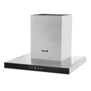 Baridi DH130  60cm T-Shape Chimney Cooker Hood with Carbon Filters, Stainless Steel