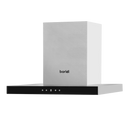 Baridi DH130  60cm T-Shape Chimney Cooker Hood with Carbon Filters, Stainless Steel