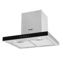 Baridi DH130  60cm T-Shape Chimney Cooker Hood with Carbon Filters, Stainless Steel