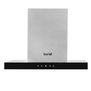 Baridi DH130  60cm T-Shape Chimney Cooker Hood with Carbon Filters, Stainless Steel