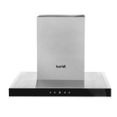 Baridi DH130  60cm T-Shape Chimney Cooker Hood with Carbon Filters, Stainless Steel