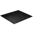 Baridi DH131  60cm Built-In Ceramic Hob 4 Cooking Zones, Black Glass, 6000W with Touch Controls, Timer