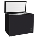 Baridi DH151  Freestanding Chest Freezer, 199L Capacity, Garages and Outbuilding Safe, -12 to -24 degreeC Adjustable Thermostat with Refrigeration Mode, Black