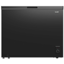 Baridi DH151  Freestanding Chest Freezer, 199L Capacity, Garages and Outbuilding Safe, -12 to -24 degreeC Adjustable Thermostat with Refrigeration Mode, Black