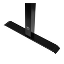 Dellonda DH16 Dellonda Black Electric Adjustable Desk Frame, Digital Controls 100kg Heavy Duty