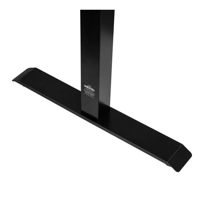Dellonda DH16 Dellonda Black Electric Adjustable Desk Frame, Digital Controls 100kg Heavy Duty