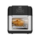 Baridi DH170  Air Fryer & Rotisserie, 10 Preset Programs, 1500W, 12L, Black & Silver