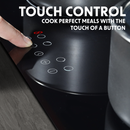 Baridi DH176  60cm Built-In Induction Hob with 4 Cooking Zones, Black Glass, 6800W with 9 Power Settings, Touch Controls & Timer, Hardwired