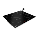 Baridi DH177  60cm Built-In Induction Hob with 4 Cooking Zones, 2800W, Boost Function, 9 Power Levels, Touch Control, Timer, supplied with 13A Plug
